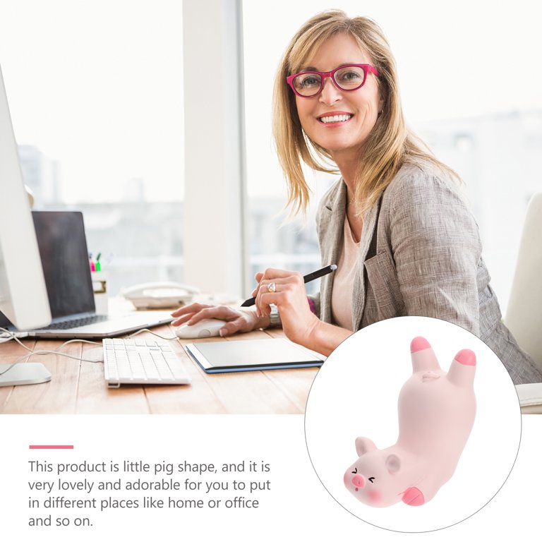 Cute Piggy Phone Holder Simulation Pig Decor Child