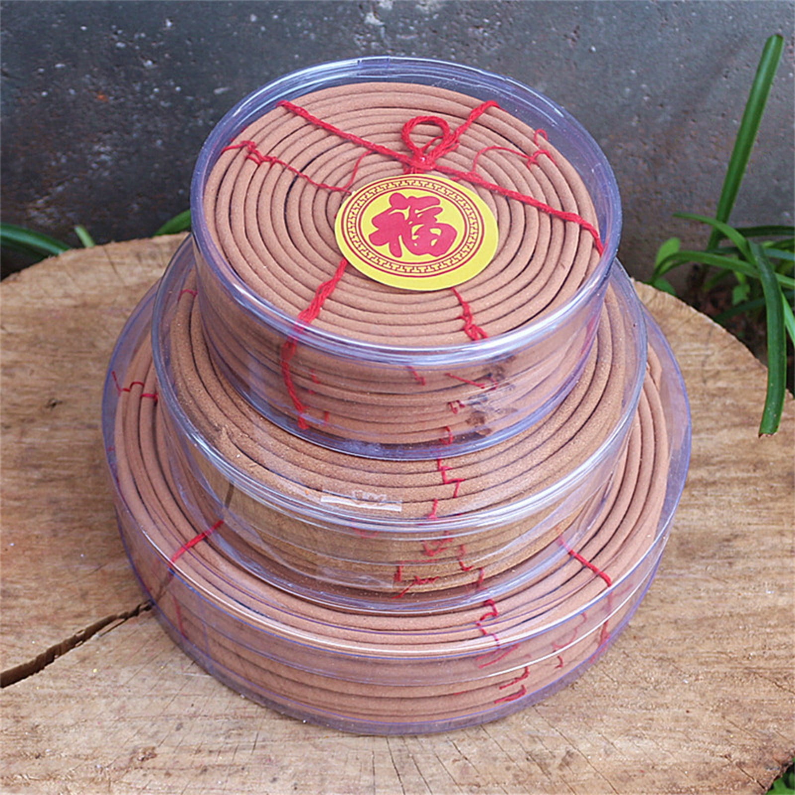 ZLBDYG 10 Plates Natural Sandalwood Incense Coil, Long Lasting Burning Time for Indoor and Outdoor Use, Mosquito Repellent for Camping, Patio, Backyard, Lighting, Sandalwood Scented Stick