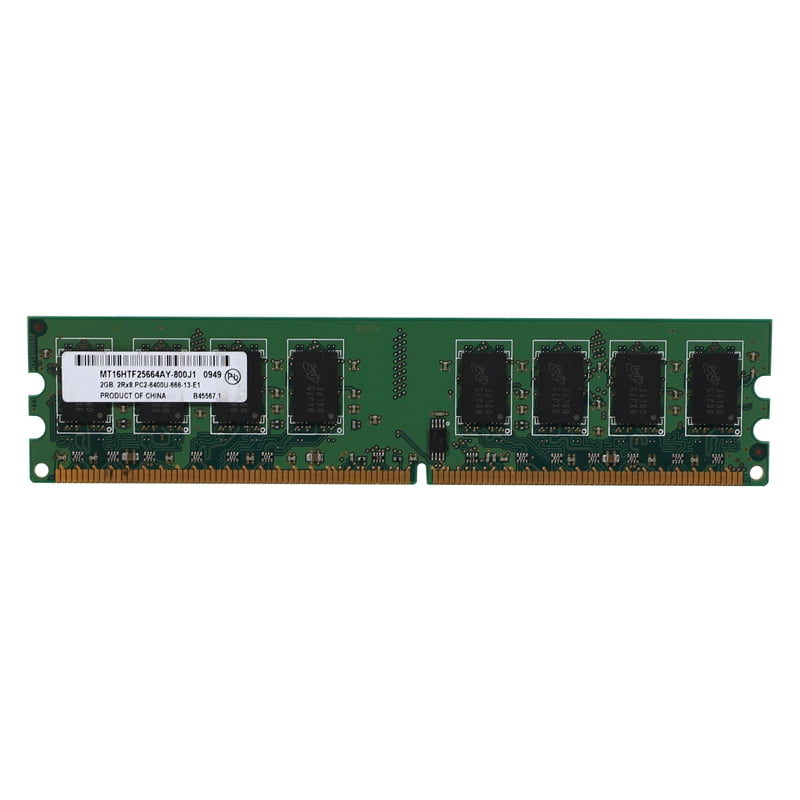 2GB Desktop DDR2 RAM Memory 800MHz 2RX8 DIMM PC2-6400U High Performance for Motherboard -