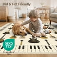 thumbnail image 4 of ODIKA Music Cd Treble Clef Centerpiece Guitar Notes Piano Frame Disc for Playroom, Bedroom, Reading Nook, Pet Friendly & Kids Safe Play, 4 of 7