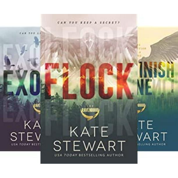 The Ravenhood Flock 3 Books Collection Set By Kate Stewart Flock