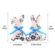 thumbnail image 4 of Decoraciones de Fiesta Azules Y Blancos Serie de Porcelana Azul Y Blanco Conejos de Tela Ornamentos Conejos de Pascua Suministros de Diseño de Fiesta de Vacaciones Decoraciones de Pascua para el Hogar, 4 of 5