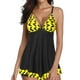 thumbnail image 1 of MKLEKYY Trajes De Baño mujer Natacion 2023 New Tankini Swimwear Fixed Print Split Size Women'S Swimwear, 1 of 5