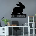 thumbnail image 5 of Handmadetneonsign Personalized Rabbit Metal Wall Art LED Light, Custom Bunny Metal Sign Room Decor, 5 of 5