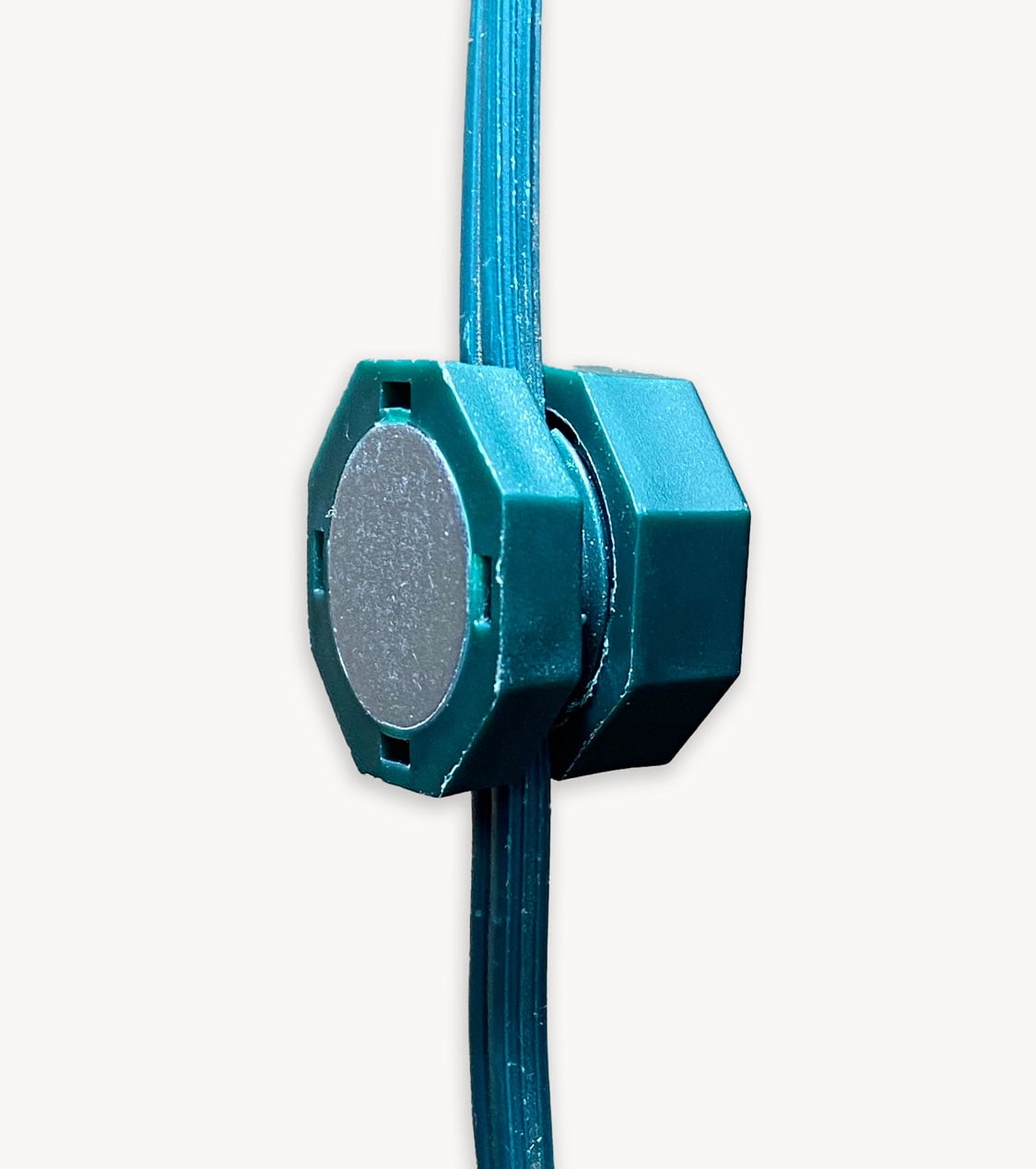 Magnetic Wire Clamps - 20 Pcs, Green (Color)