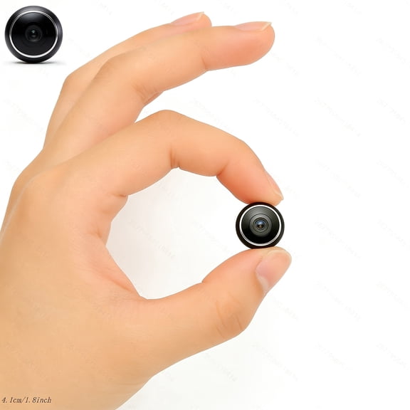 P1 Only 0.9 inch Hidden Camera with Audio/Video Mini Small Spy Cameras Home Indoor Use Cam Night Vision Motion Detection Baby Monitor Wireless Outdoor Nanny WiFi espias ocultas Security Secret