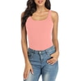 thumbnail image 3 of Débardeur pour Femme avec Soutien-Gorge Intégré, Camisole à Larges Bretelles Ajustables, Tricot de Coton, 3 of 6