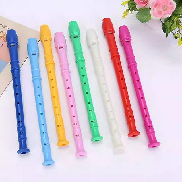 AURARMLET 7 Pcs Instruments Légers en ABS pour Enregistreur Soprano Flûte 8 Trous pour Pratique Musicale