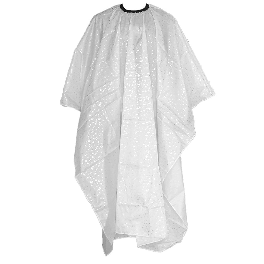 Salon Hair Cut Hairdressing Barbers Star Cape (White)