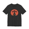 thumbnail image 3 of Funny Ufo Cat Shirt, Cat Owner Gift, Flying Saucer unisex Shirt, 3 of 7