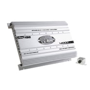 Amplificateur Mono Bloc Lanzar HTG157 MOSFET 3000W Max - Puissant Pour Subwoofer, Filtre Réglable, Compact