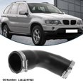 thumbnail image 3 of Manguera de radiador Unique Bargains para BMW 3 Series E46 1999-2005 No.11612247903 Manguera de refuerzo de goma negra 1 Pc, 3 of 6