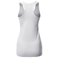 thumbnail image 3 of A2Y Women's Basic Solid Soft Cotton Scoop Neck Racer-Back Tank Top, 3 of 6
