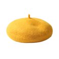 thumbnail image 1 of WORGEOUS Boina cálida para niños Sombrero de lana para bebé Gorra de invierno al aire libre para niña Otoño Niños - Talla M (Amarillo), 1 of 7