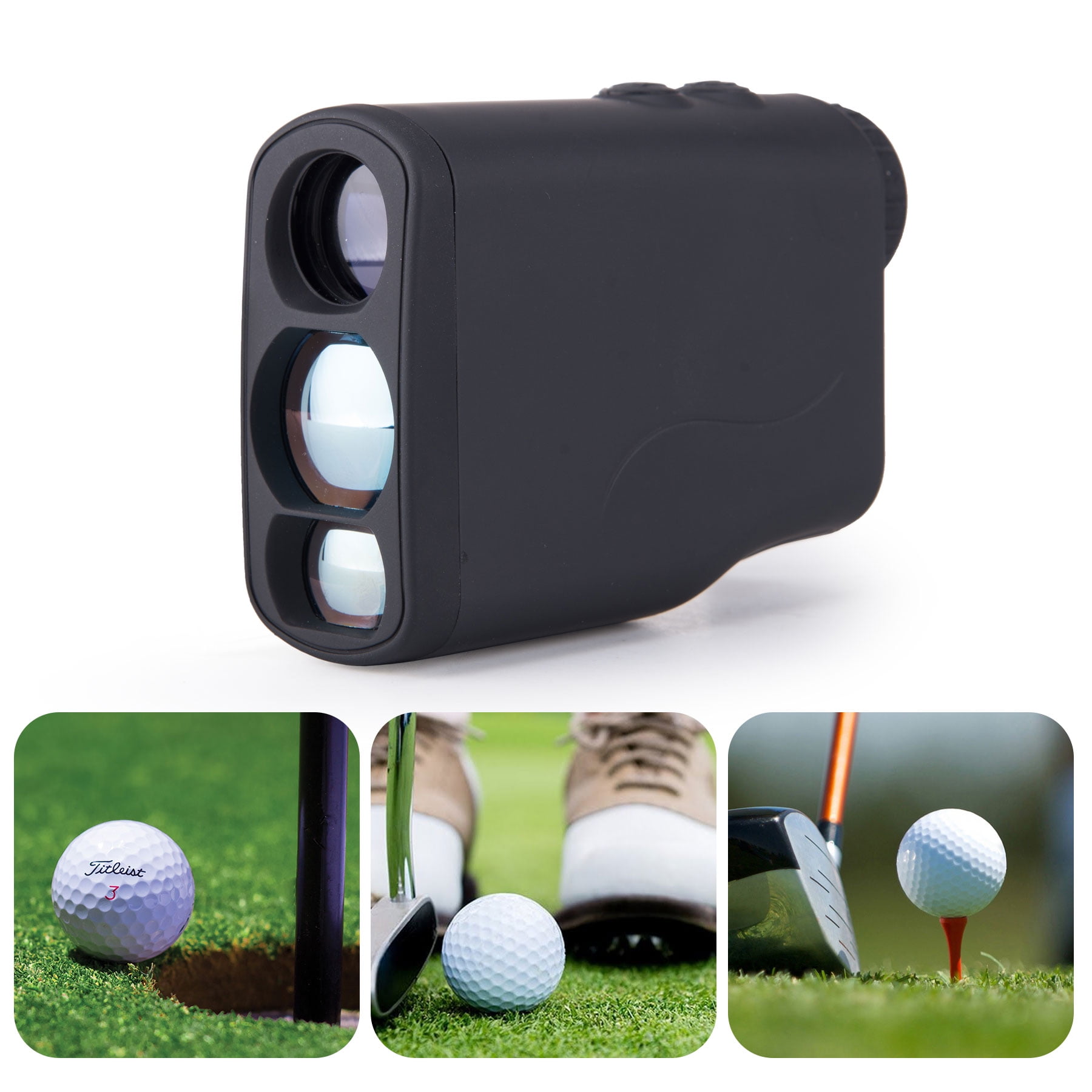 Golf Laser Rangefinder for Hunting & Racing with 1 Free Battery Waterproof
