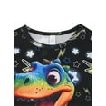 thumbnail image 4 of QEFJNO 3-12Y Kids Boys Pajamas Set 2 PCS Short Sleeve Top and Shorts Pants for Toddler Boys Dinosaur Pjs Summer, 4 of 8