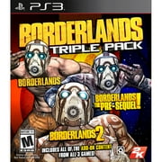 Borderlands Triple Pack, 2K, PlayStation 3, 710425477041