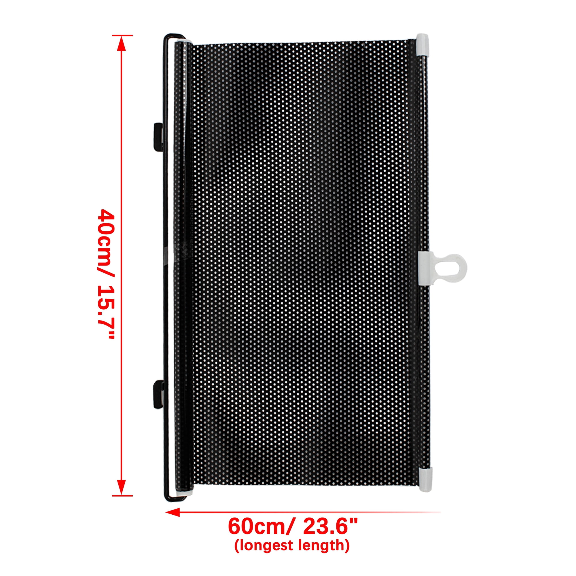 Unique Bargains Retractable Car Curtain Window Windshield Shade Sunshade Blinds Visor 1 pc