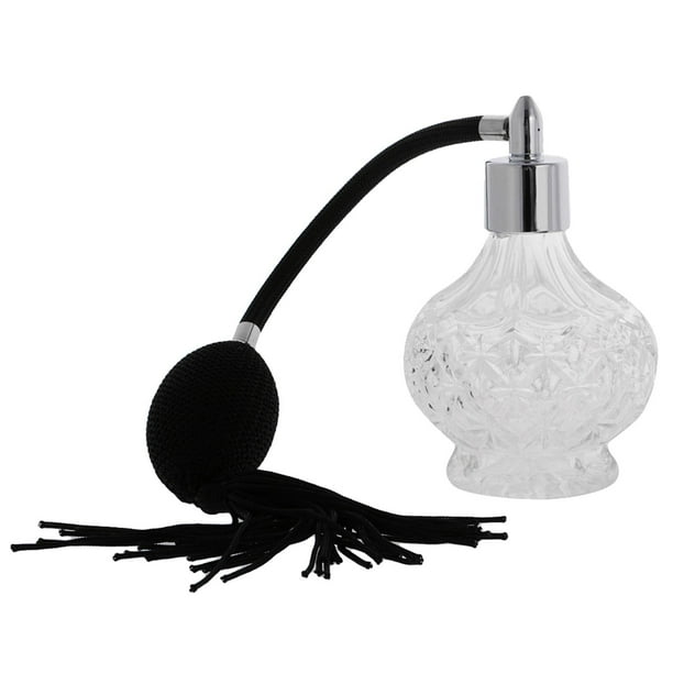 Botella de perfume 100ml Yotijar Rociador Claro Negro