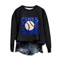 thumbnail image 4 of Gkeoshab Sweaters for Women Women's Oversized Sweaters 2026 Fall Outfits Trendy Crewneck Knit Fashion Pullover Tops Black XXL, 4 of 4