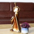 thumbnail image 3 of Estante para botellas de vino, estatuas decorativas, soportes para botellas de vino, esculturas de resina, accesorios para soportes de vino. Cobre, 3 of 9