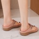 thumbnail image 5 of Sandalias de talla grande con cuentas de flores Retro para mujer, zapatillas suaves y cómodas versátiles a la moda Wmkox8yii  ytu5231, 5 of 9