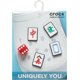 thumbnail image 3 of Crocs Dijes para Zapatos Infantil Mahjong Paquete de 5 Ancho Medio, 3 of 3