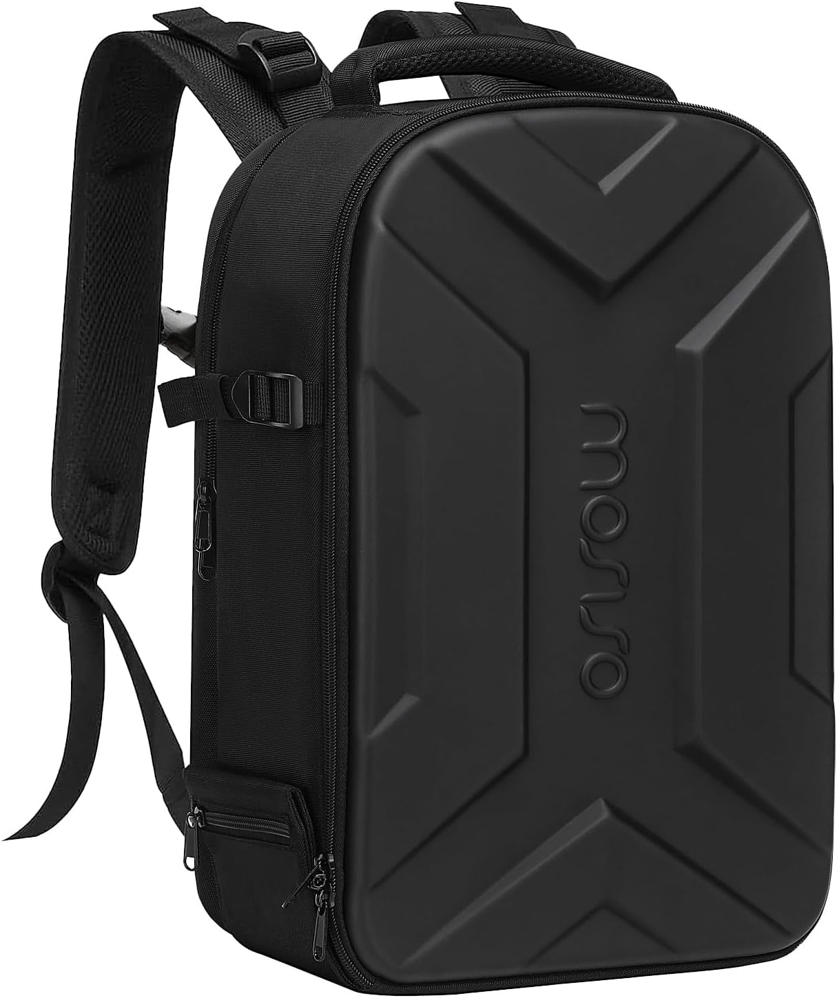 MOSISO Zaino Fotografico, Dslr/Slr/Mirrorless Zaino Fotocamera 15-16 Pollici Impermeabile Custodia Rigida Con Treppiede Titolare&Laptop Scomparto Compatibile Con Canon/Nikon/Sony, Cammello