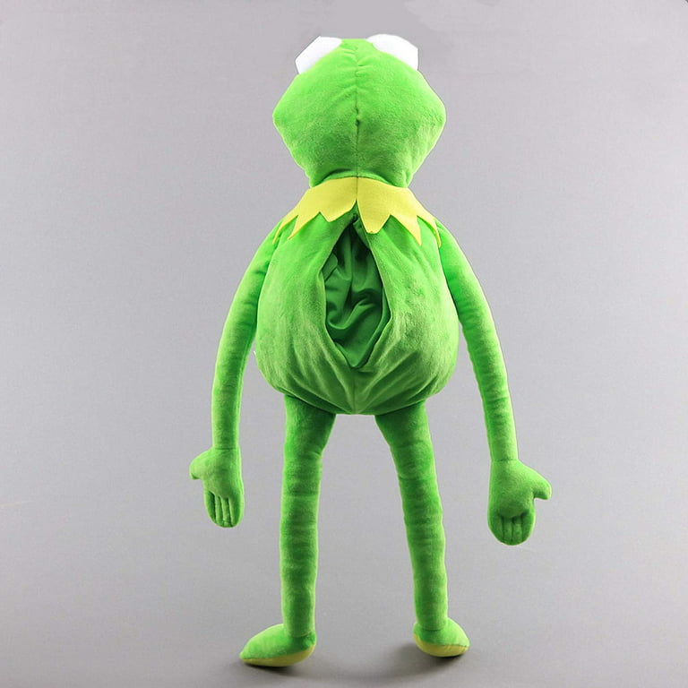 The Muppets Show Kermit The Frog Puppet Plush Toy Ventriloquism Prop Party Gift, Size: One Size