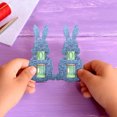 thumbnail image 1 of Fiudx Monedero de Conejito de Pascua, Diseño de Clip para Billetes de Conejito, Regalo Festivo y Práctico, Decoración Perfecta para Canastas de Pascua, Recuerdo para Adultos, Tamaño Billetera 5X, Div, 1 of 5