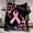 D, variant on Caring For Breast Cancer Pink Ribbon Awareness Home Textile Flannel Blanket Polyester Blanket,B,Flannel
