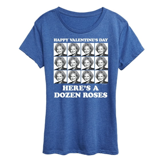 Golden Girls - Dozen Roses - Women's Short Sleeve Graphic T-Shirt