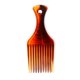 thumbnail image 2 of ANGGREK Peine de plástico para el cabello Anti desenredante Rizado Afro Peluquería Engranaje Peine Dientes anchos Peine de pelo Ecomeon  no, 2 of 3