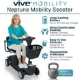 thumbnail image 2 of Vive Mobility Scooter for Seniors – 4-Wheel Electric Motorized Power Scooter for Adults, Long-Range & Comfortable Travel, 2 of 10