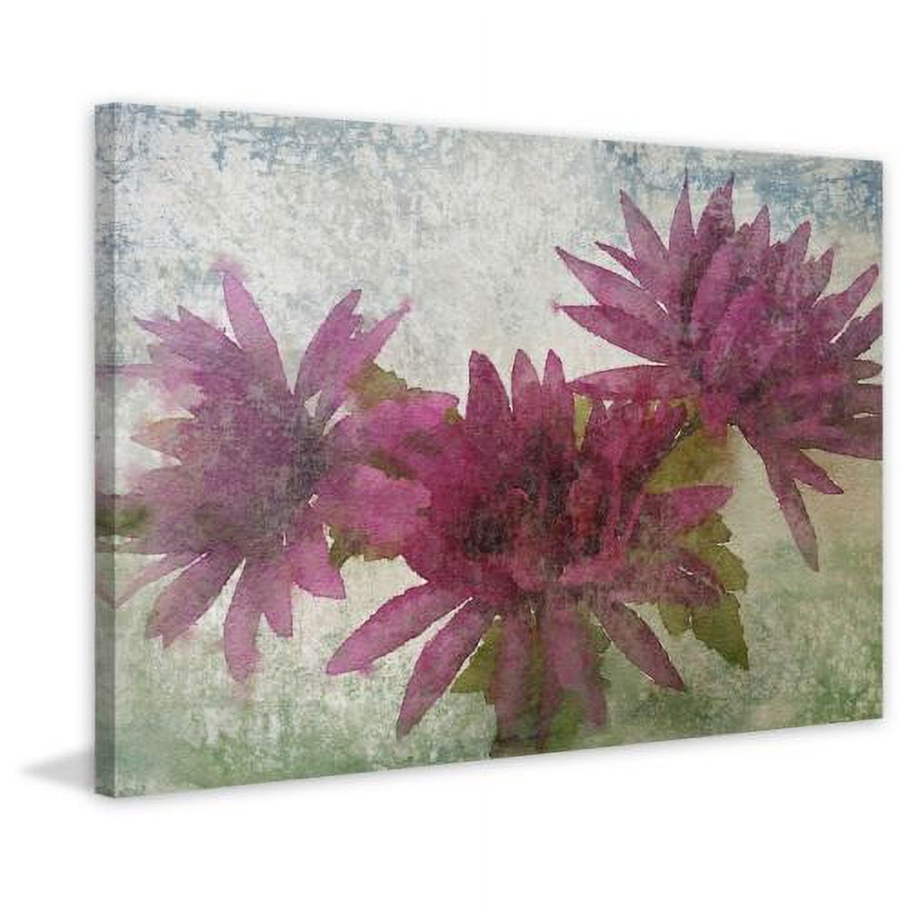 "Watercolor Garden 3" Painting Print on Wrapped Canvas