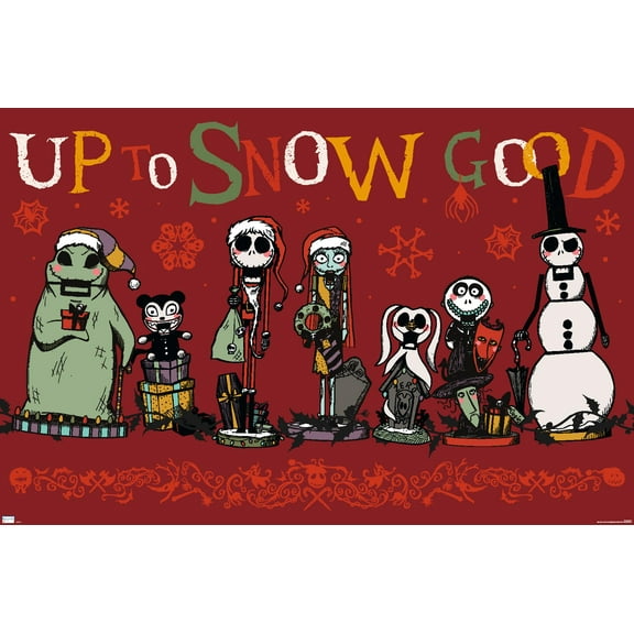 Disney Tim Burton's The Nightmare Before Christmas - Nutcrackers Wall Poster, 14.725" x 22.375"
