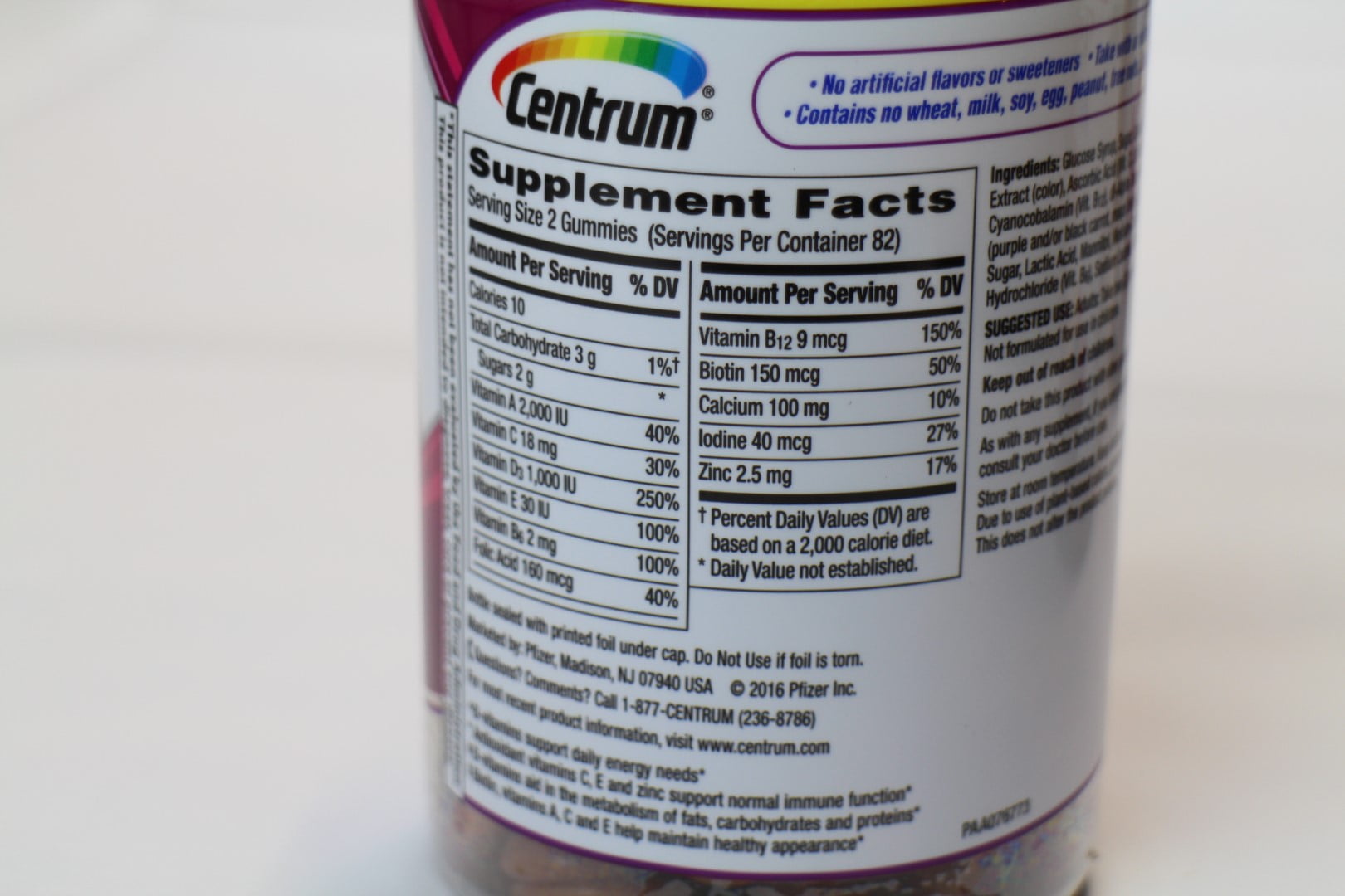 Centrum MultiGummies Women Multivitamin Gummies, 150 Ct