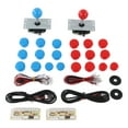 thumbnail image 2 of Kit De Consola De Juegos De Bricolaje, Kit De Juego De Bricolaje De 2 Jugadores Botones Joystick Botones De Joystick, 2 of 7