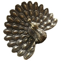 LAMIRO Ornament Living Room Decor for Table Peacock Figurine Animal Sculpture Peacock Statue Decor Office