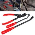 thumbnail image 2 of CARTTOU 3 Pcs Car Door Panel Clips Pliers Trim Removal Fastener Puller Remover Repair Tool Kit, 2 of 7