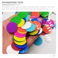 thumbnail image 2 of MasteelfCA 100Pcs Game Chips Colorful Learning Counters Disks Educational Chip Game Counting Tokens, 2 of 7