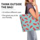 thumbnail image 2 of Fotbe Watermelon Bolsa Tote Estética de Lona con Estampado para Mujer - Bolsa Reutilizable de Hombro Casual para Vacaciones, Compras, Trabajo y Gimnasio, 2 of 8