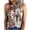 Coffee, variant on CHUMUD Womens Trendy Tank Tops Sleeveless V Neck Floral Halter Casual Basic Top Summer Going Out