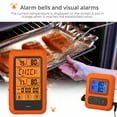 thumbnail image 3 of Kitchen Digital Meat Cooking Thermometer Wireless Remote Control with 2 Probes for Oven Bbq Grill, 3 of 8