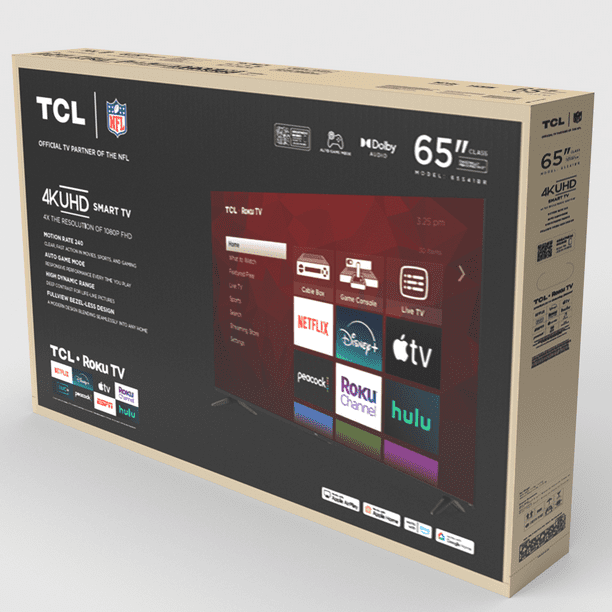 TCL 65 4K UHD HDR LED Smart TV with Roku for Office - Walmart