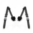 thumbnail image 1 of Ford 1935-1940 Airplane 3 Point Charcoal Retractable Bucket Seat Belt Kit - 2 Belts, 1 of 1