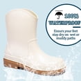 thumbnail image 6 of AUXDIQ Rain Shoes Women Mid-calf Boots Waterproof Rain Boots Outdoor Garden Shoes, 6 of 6