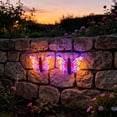 thumbnail image 4 of Solar Lights, Solar Butterfly Garden Lights, Color Changing LED Exterior Wall Light, Solar Powered Outdoor Decoration for Yard Patio, Automatic Dusk to Dawn Landscape Light, 4 of 8