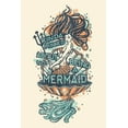 thumbnail image 5 of Not being a Mermaid, Tattoo Design, Lantern Press, Premium Playing Cards, 52 Card Deck with Jokers, USA Made, 5 of 5