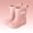 Pink, variant on Kids Rain Boots Mid Calf Waterproof On Hiking Camping Boots Rain Boots For Kids Non Rubber Sole Cushioned Flexible Outdoor Wading Footwear US:3/11-11.5 Years